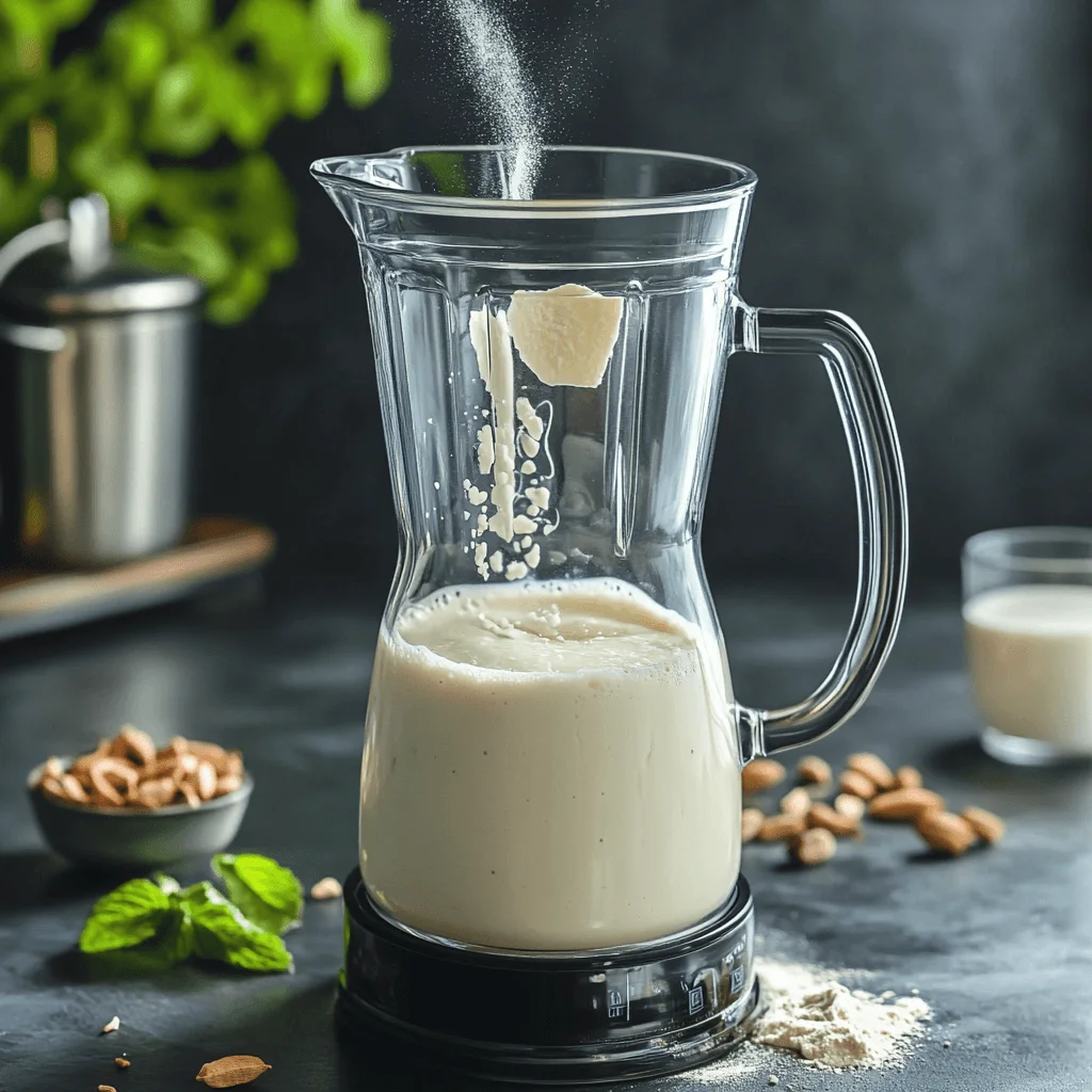 Ingredients for making lassi, including yogurt, sugar, and cardamom.