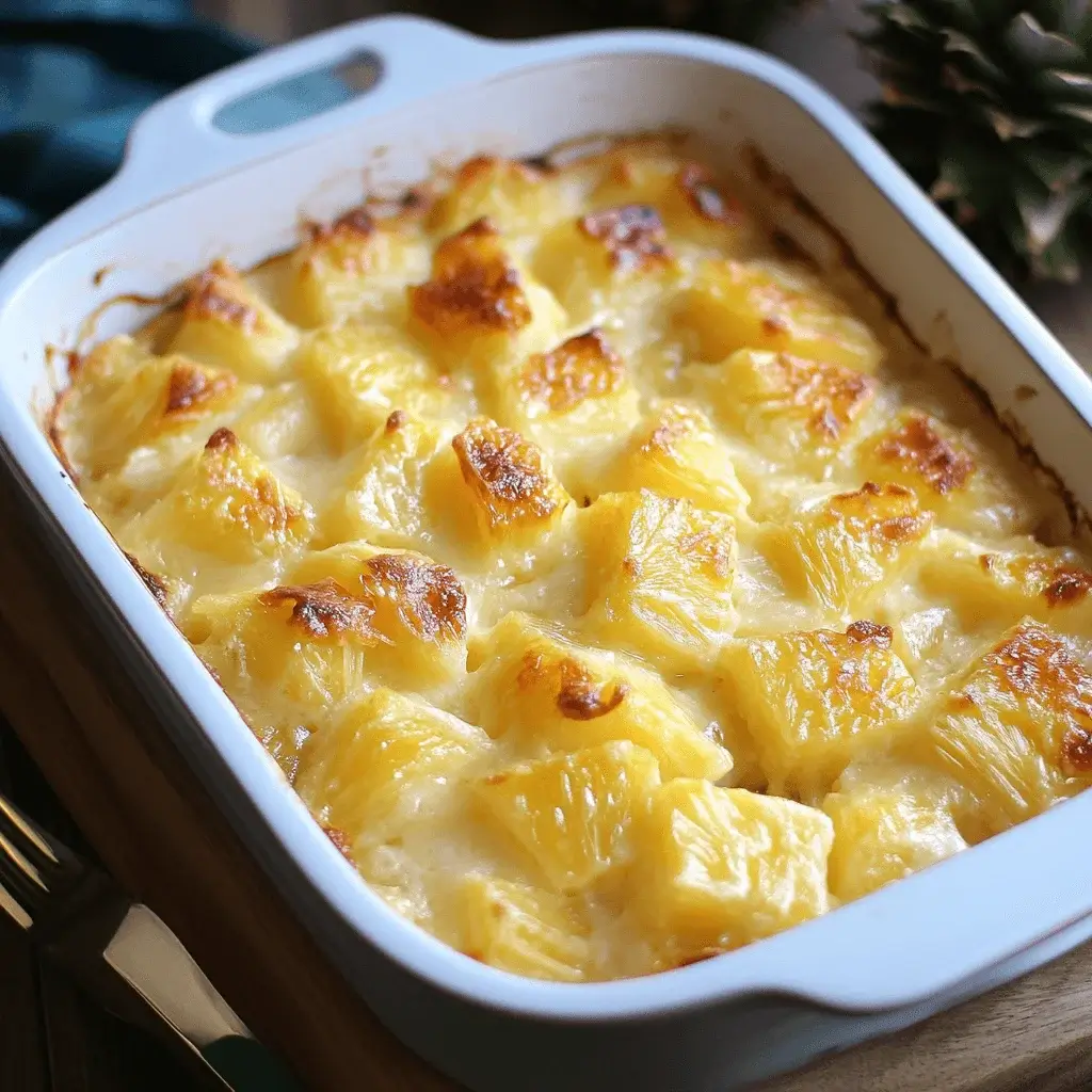 pineapple casserole
