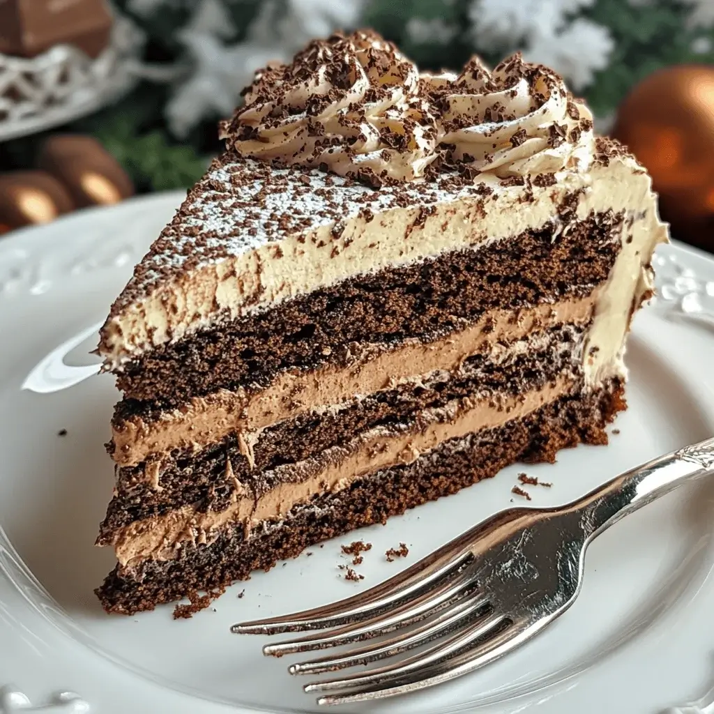 A beautifully decorated Swiss Chocolate Chalet Cake with a snowy alpine themeA beautifully decorated Swiss Chocolate Chalet Cake with a snowy alpine theme