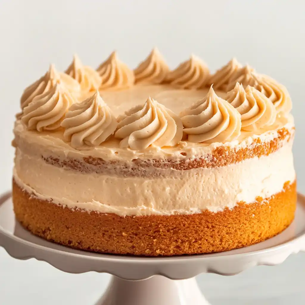 A decorated Dominican cake as the centerpiece of a birthday party table.